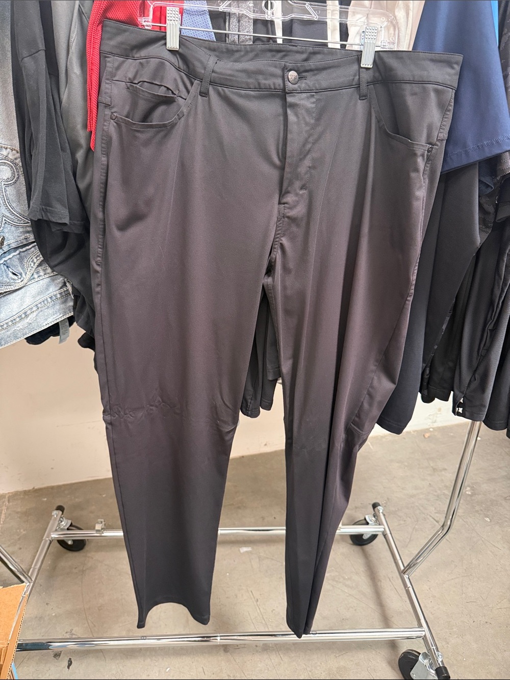 PXG Men's Black Golf Stretch Trousers